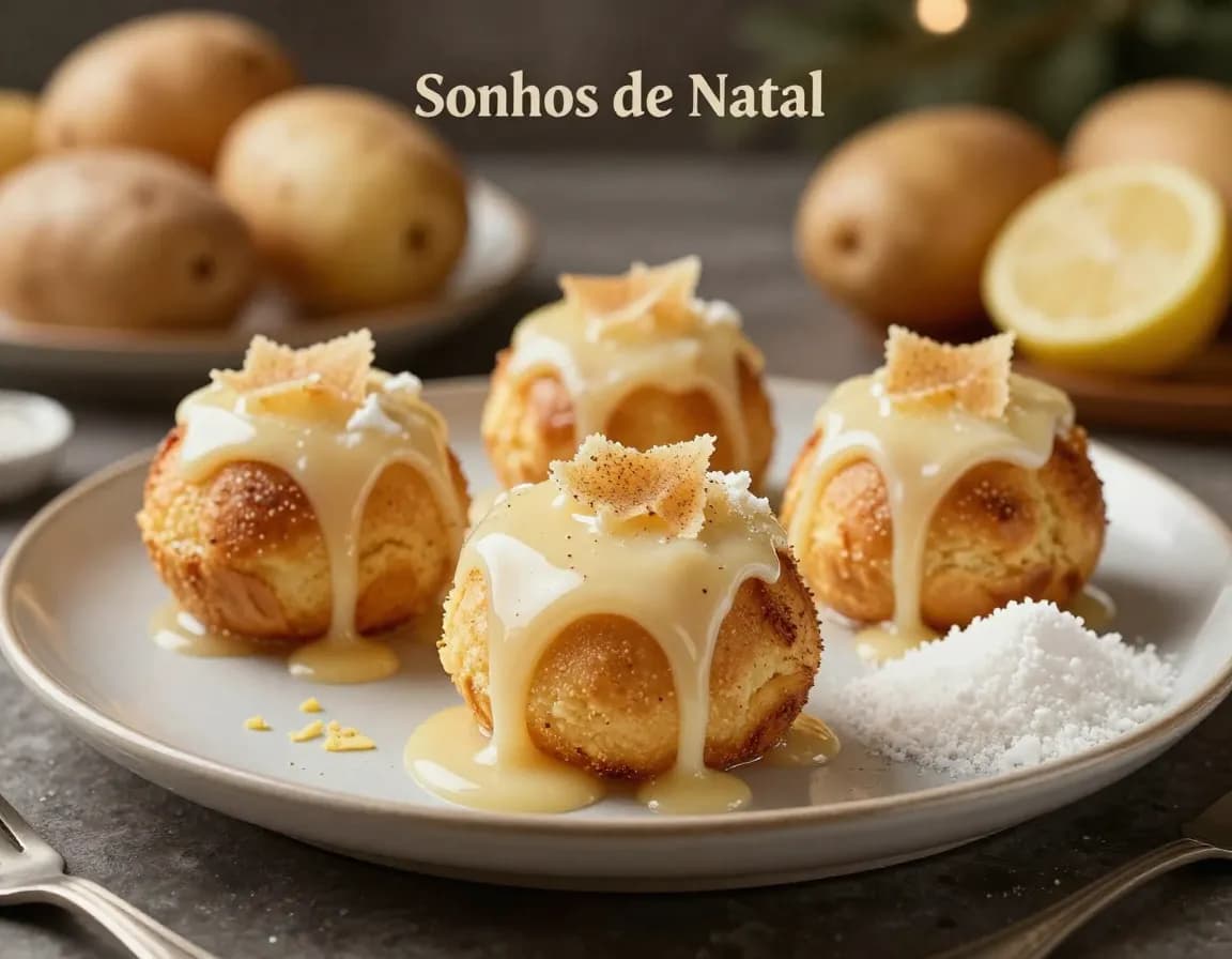 A Melhor Receita De Sonhos De Natal