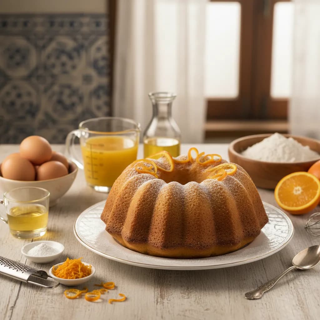 Torta de Laranja Fofa