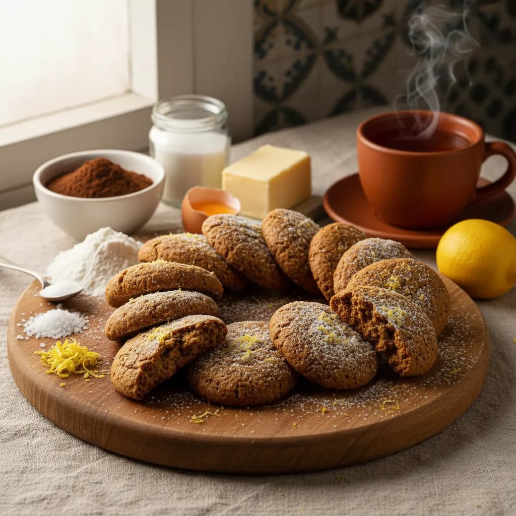 Bolachinhas de Alfarroba