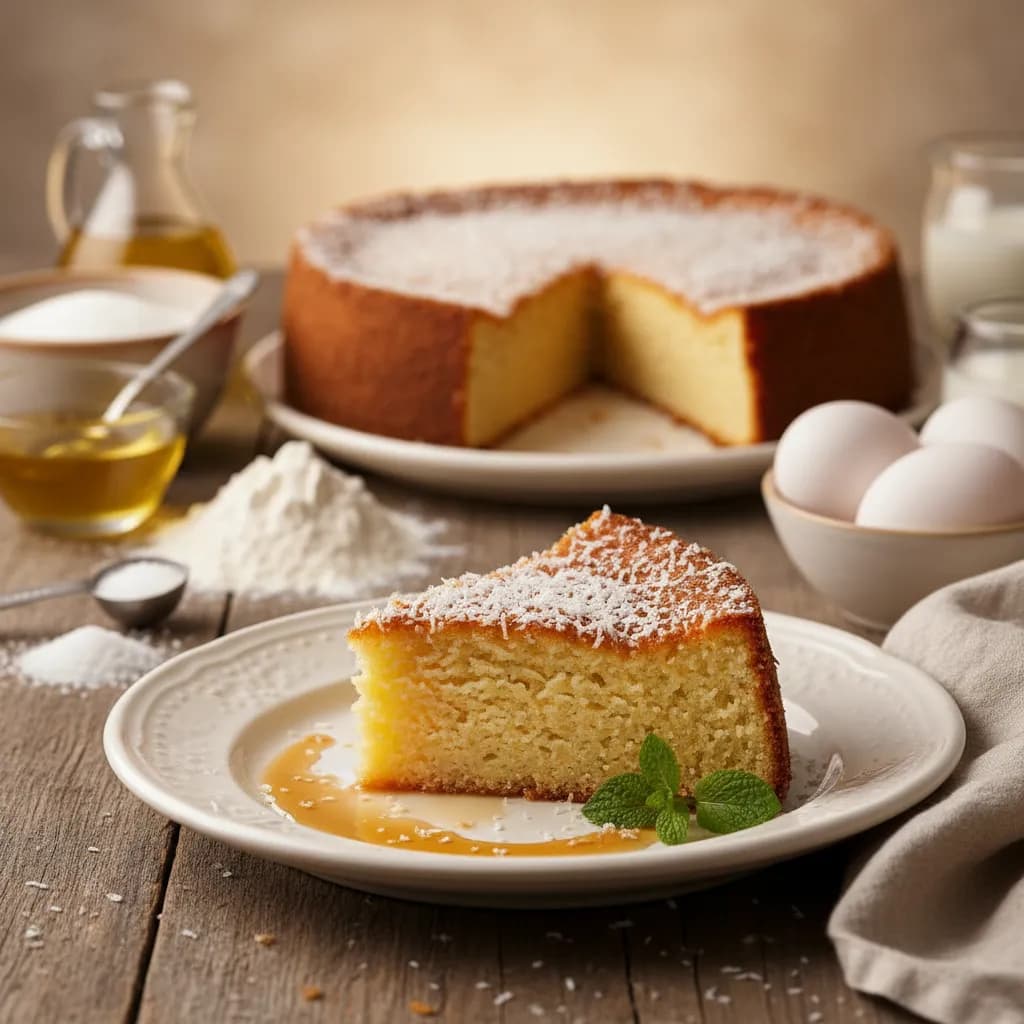 Tarte Húmida de Coco