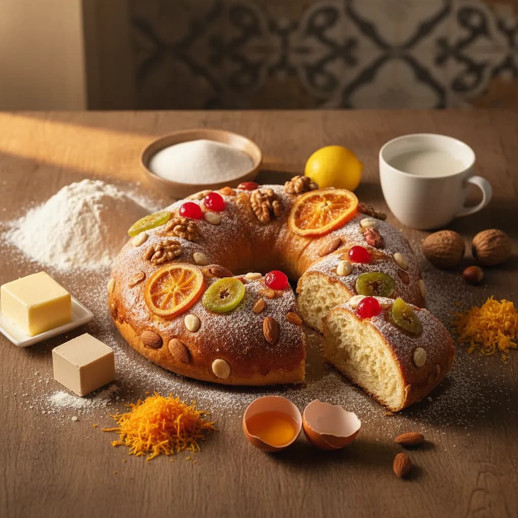 Bolo Rei Tradicional Português