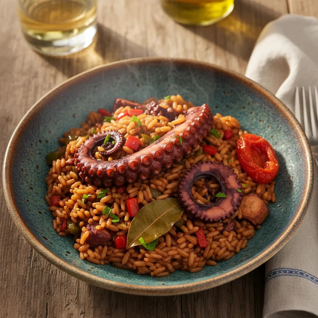 Arroz de Polvo à Algarvia