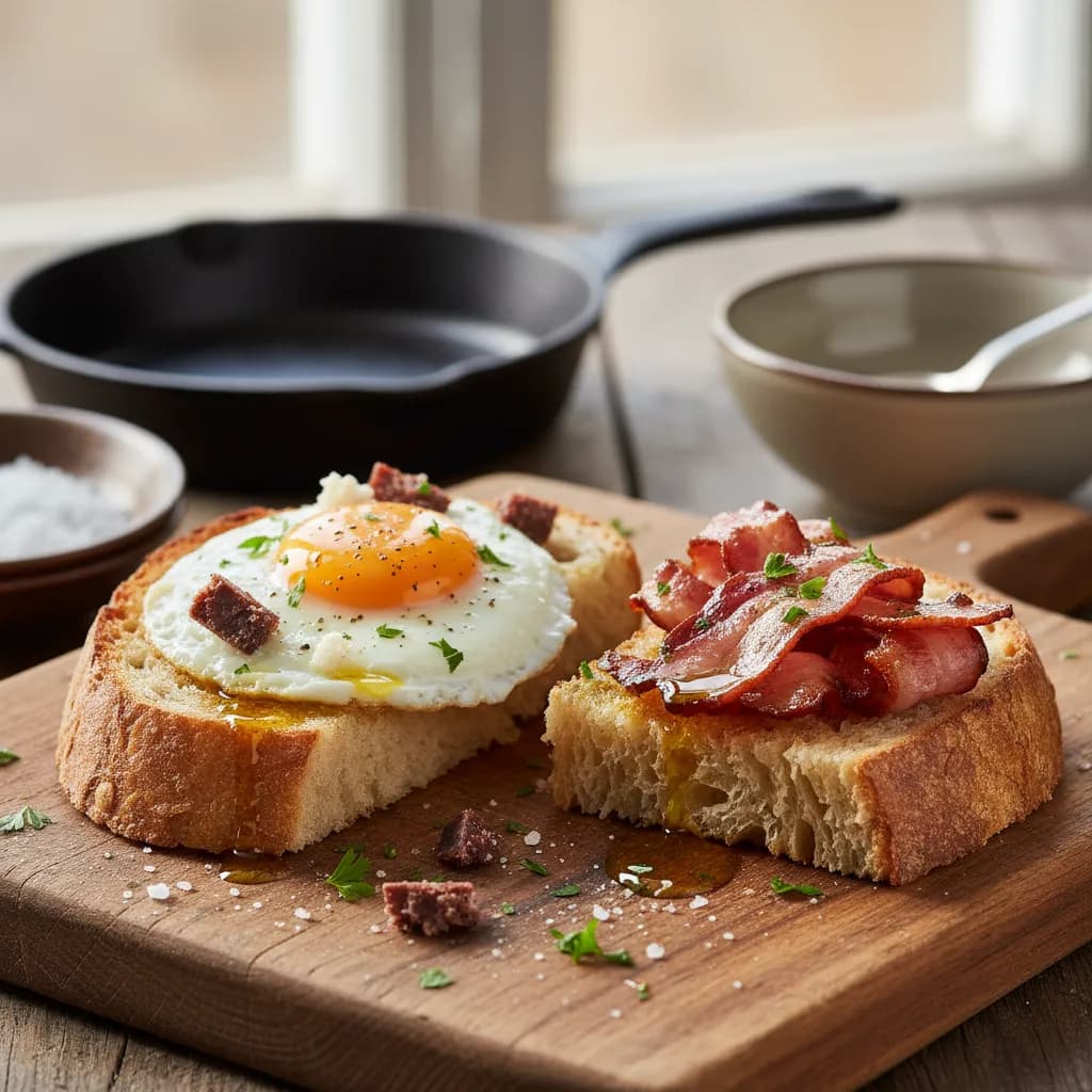 Pão Alentejano na Frigideira