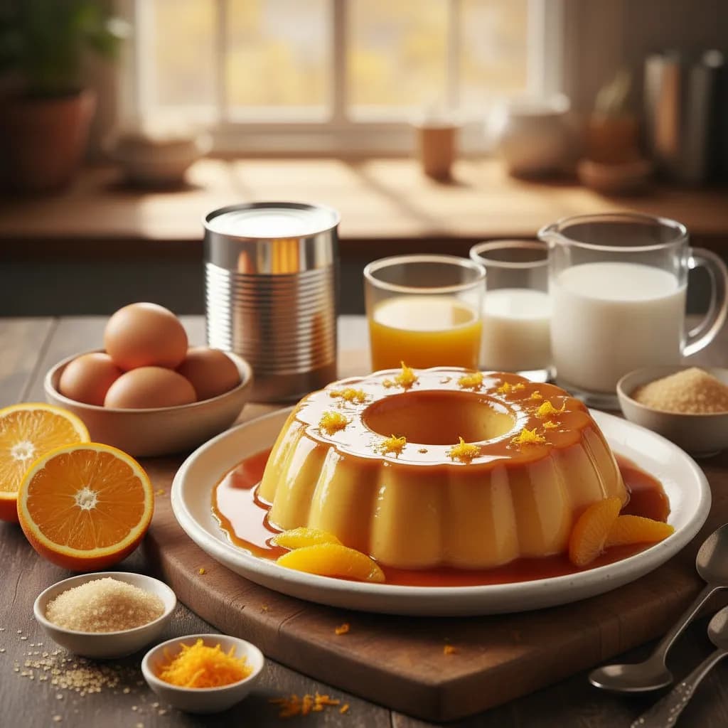 Pudim de Laranja