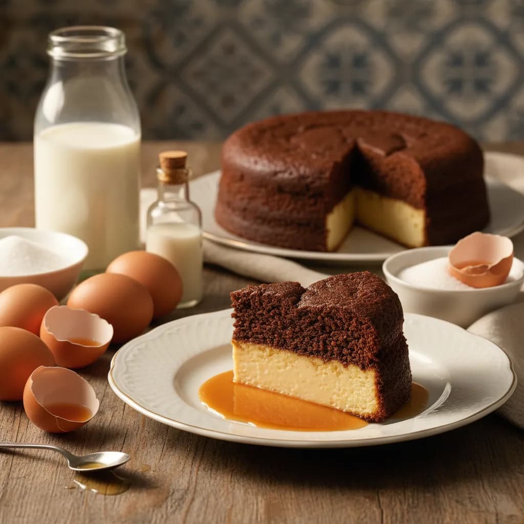 Bolo do Pudim Chinês