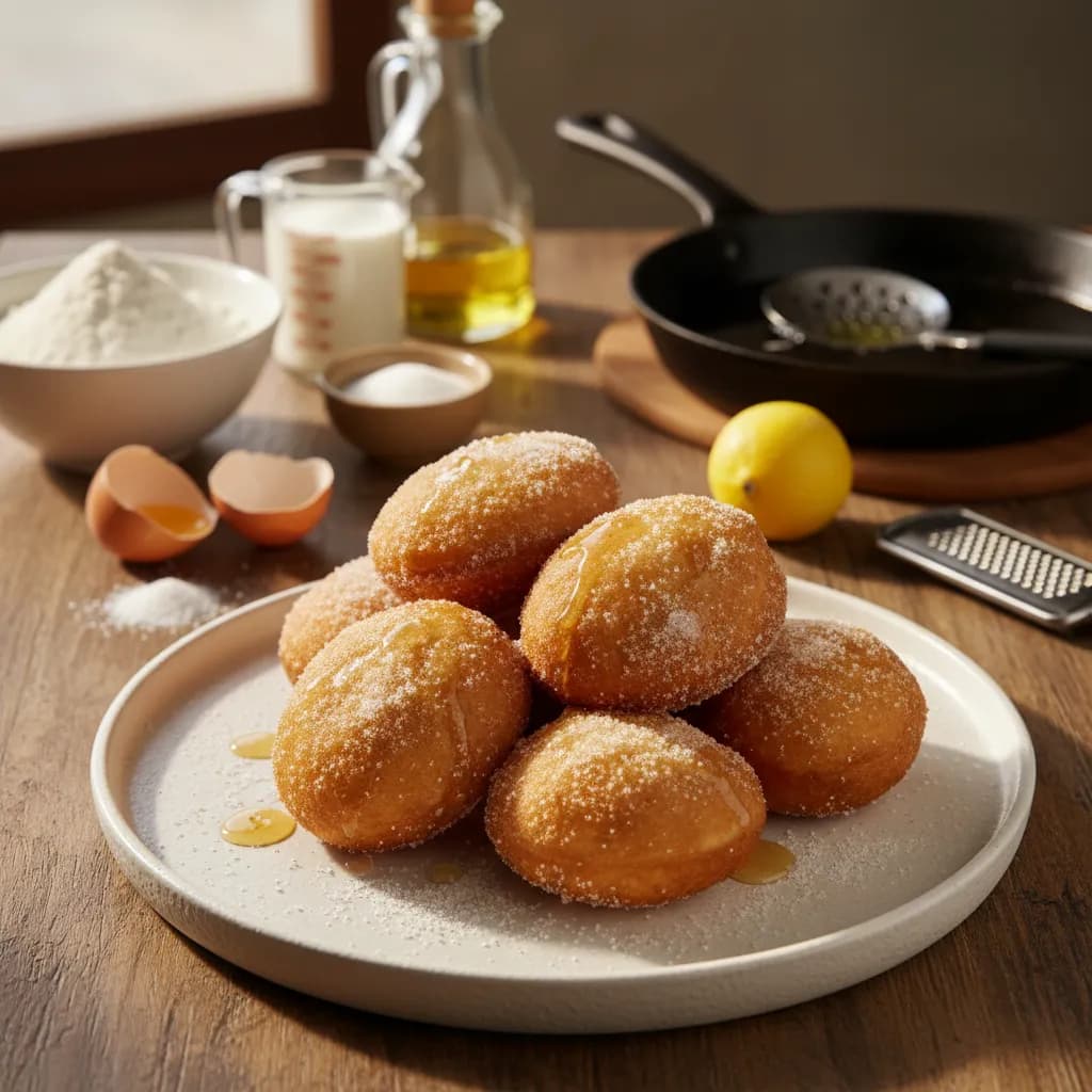 Malassadas Açorianas Muito Rápidas