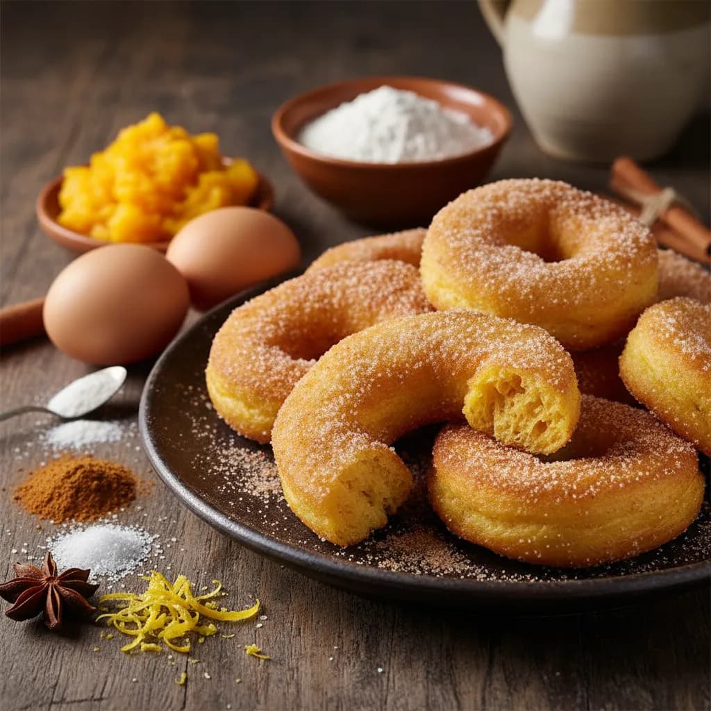 Filhós de Abóbora Fofinhas