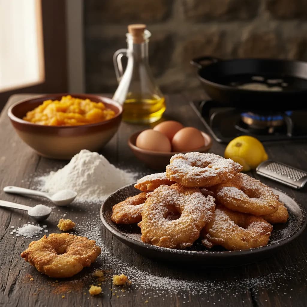 Velhoses ou Filhoses de Abóbora