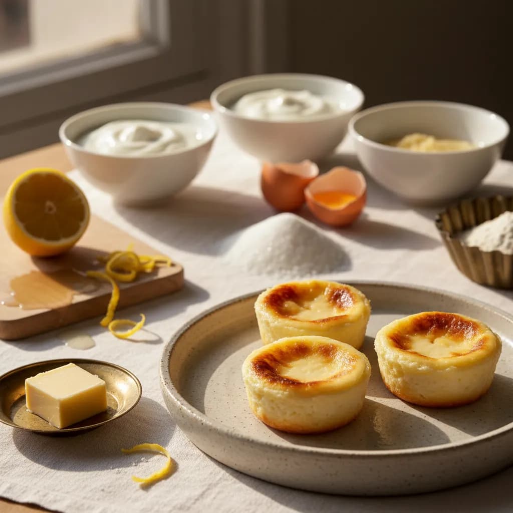 Queijadas de Iogurte