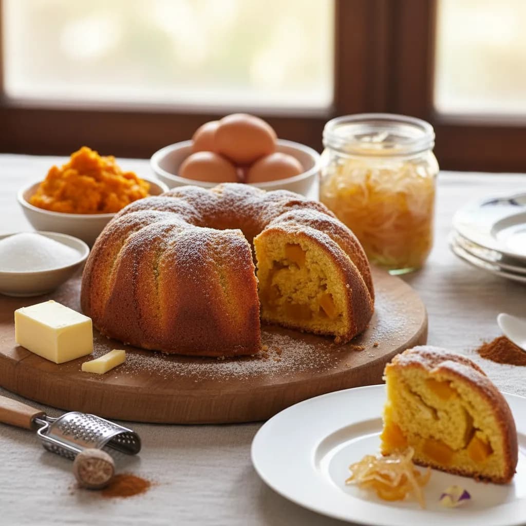 Bolo Rainha de Abóbora e Gila