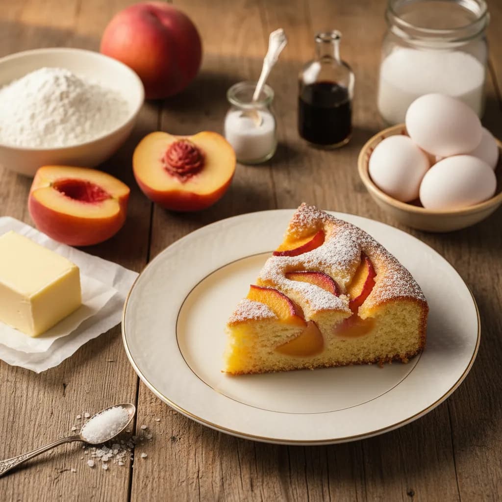 Bolo Delícia de Pêssego
