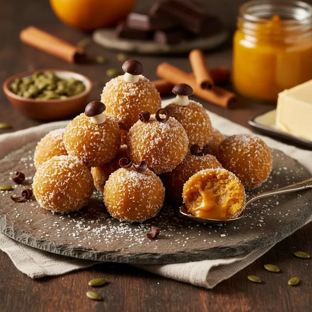 Brigadeiros de Abóbora com Canela