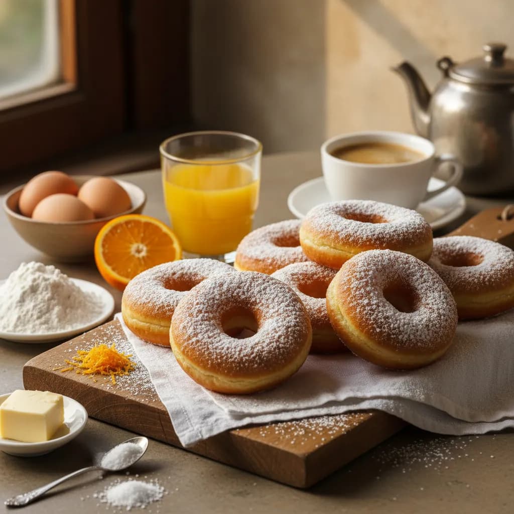 Rosquinhas de Laranja da Tia Palmira