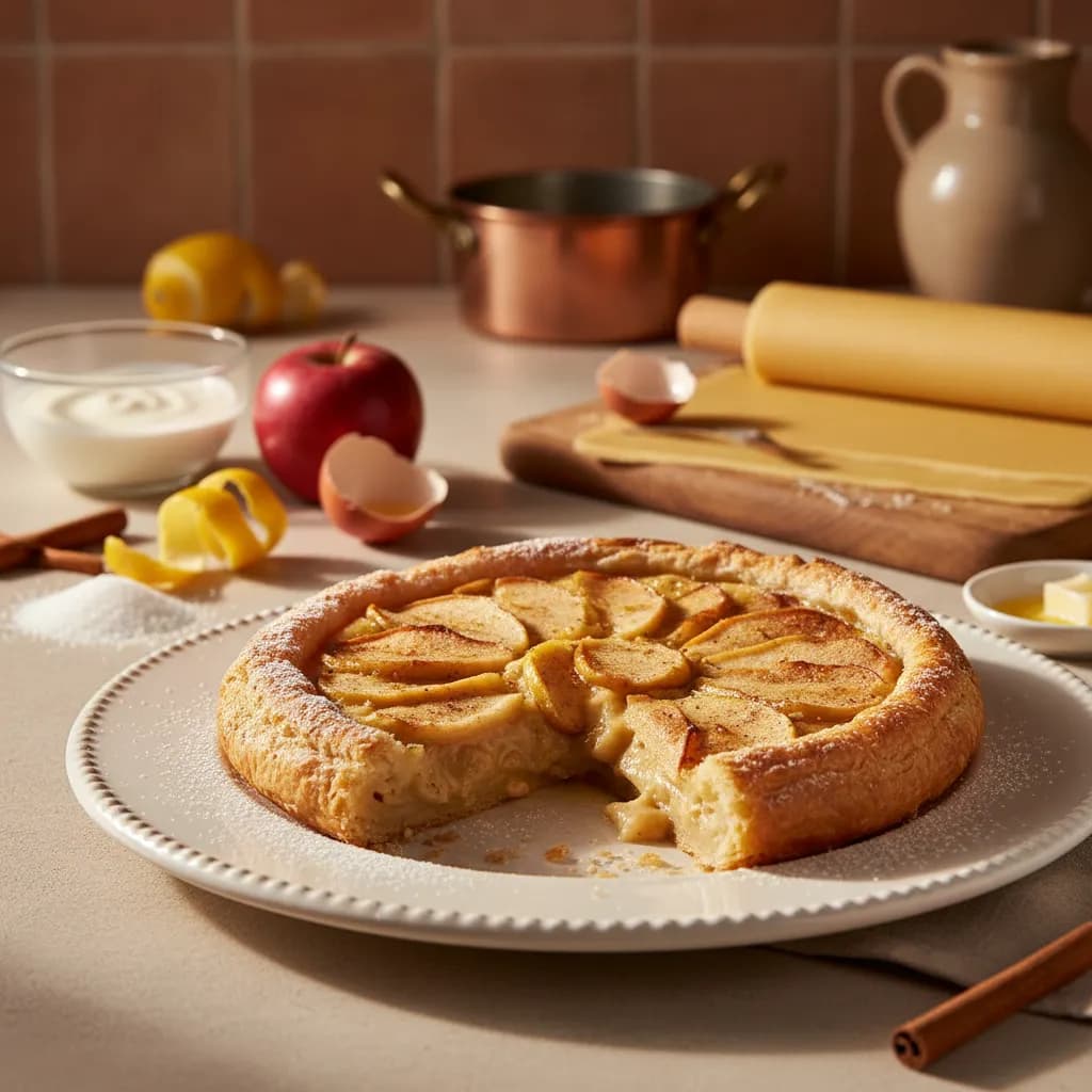 Tarte de Maçã Cremosa 3