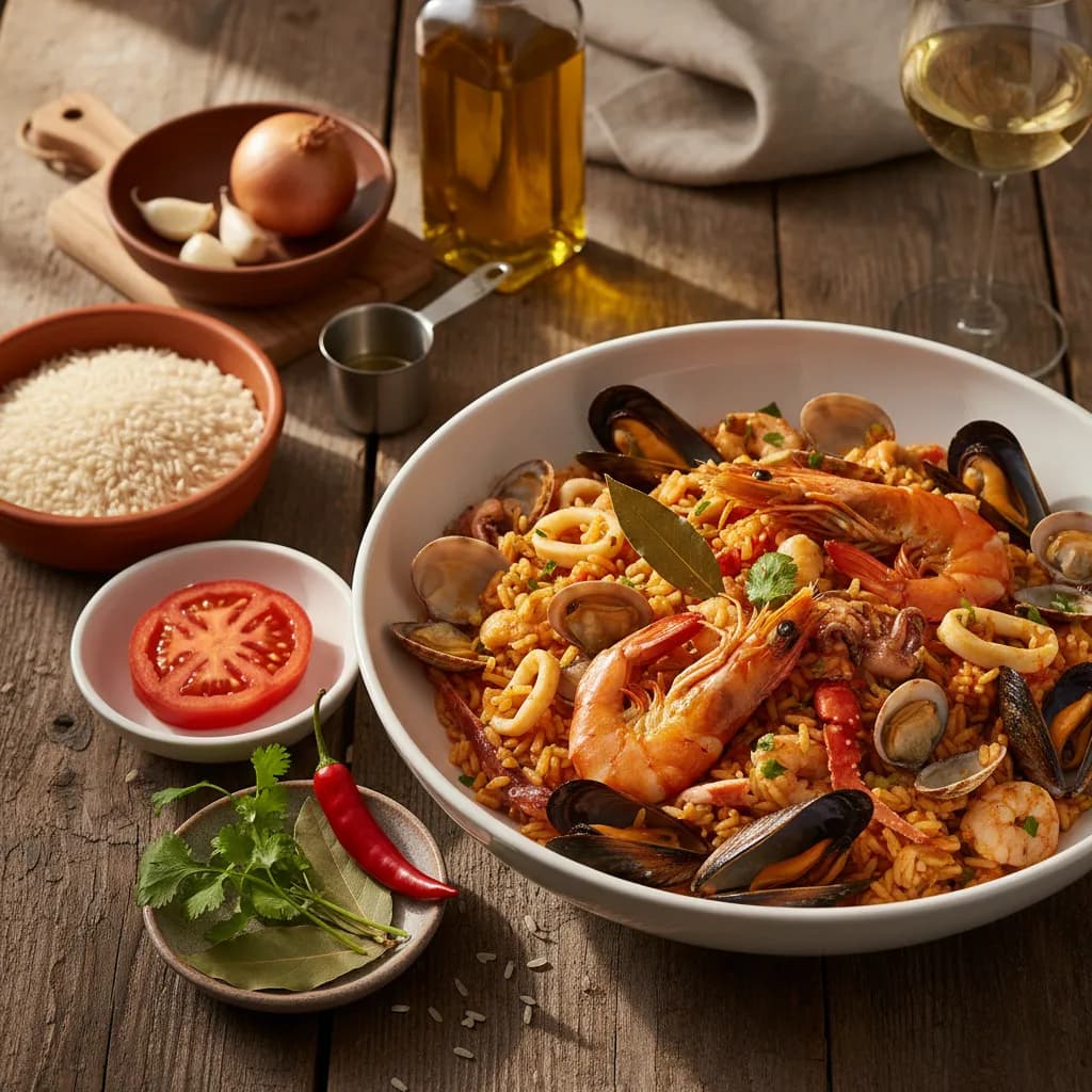 Arroz de Marisco à Portuguesa (Bimby)