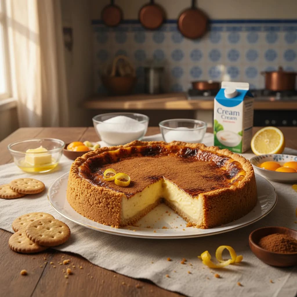 A Minha Tarte de Natas Cremosa