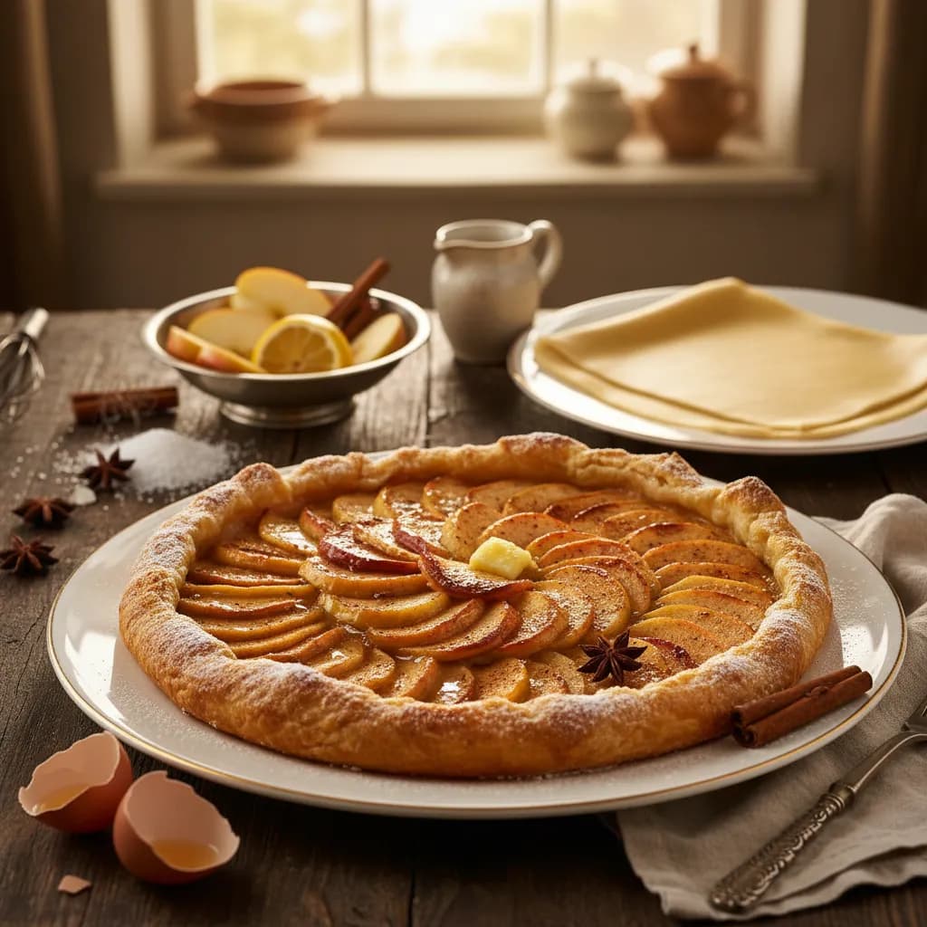 Tarte de Maçã "Nos Leva Ao Céu"