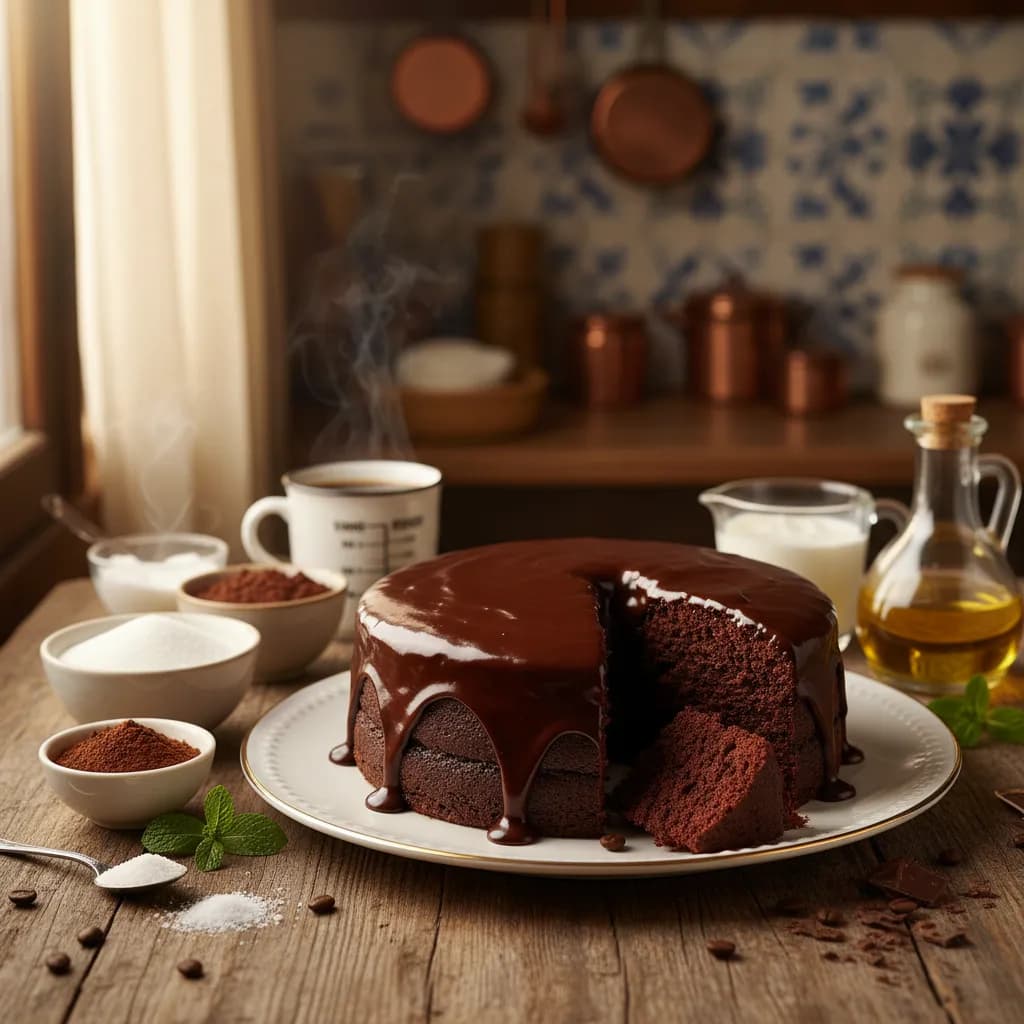 Bolo de Chocolate do Tomás