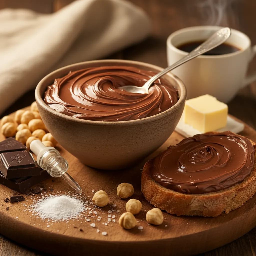 Creme de Avelãs e Chocolate Caseiro