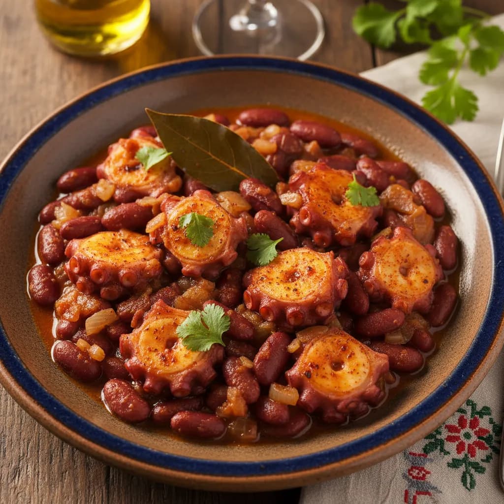 Feijoada de Polvo à Minhota
