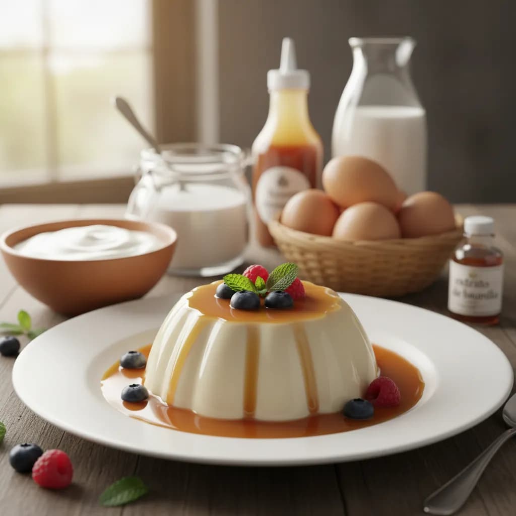 Pudim de Iogurte Cremoso