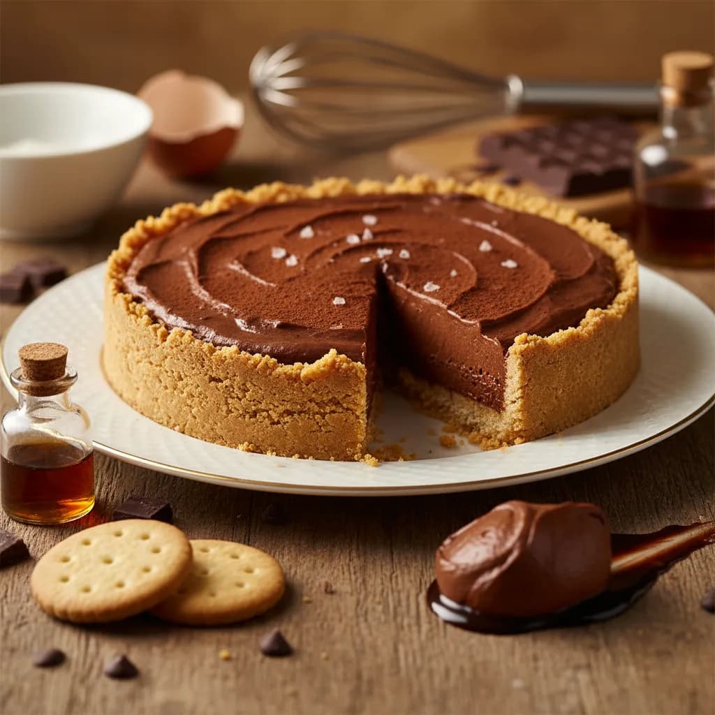 Tarte de Mousse de Chocolate Divinal