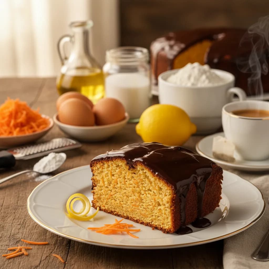 Bolo Simples de Cenoura