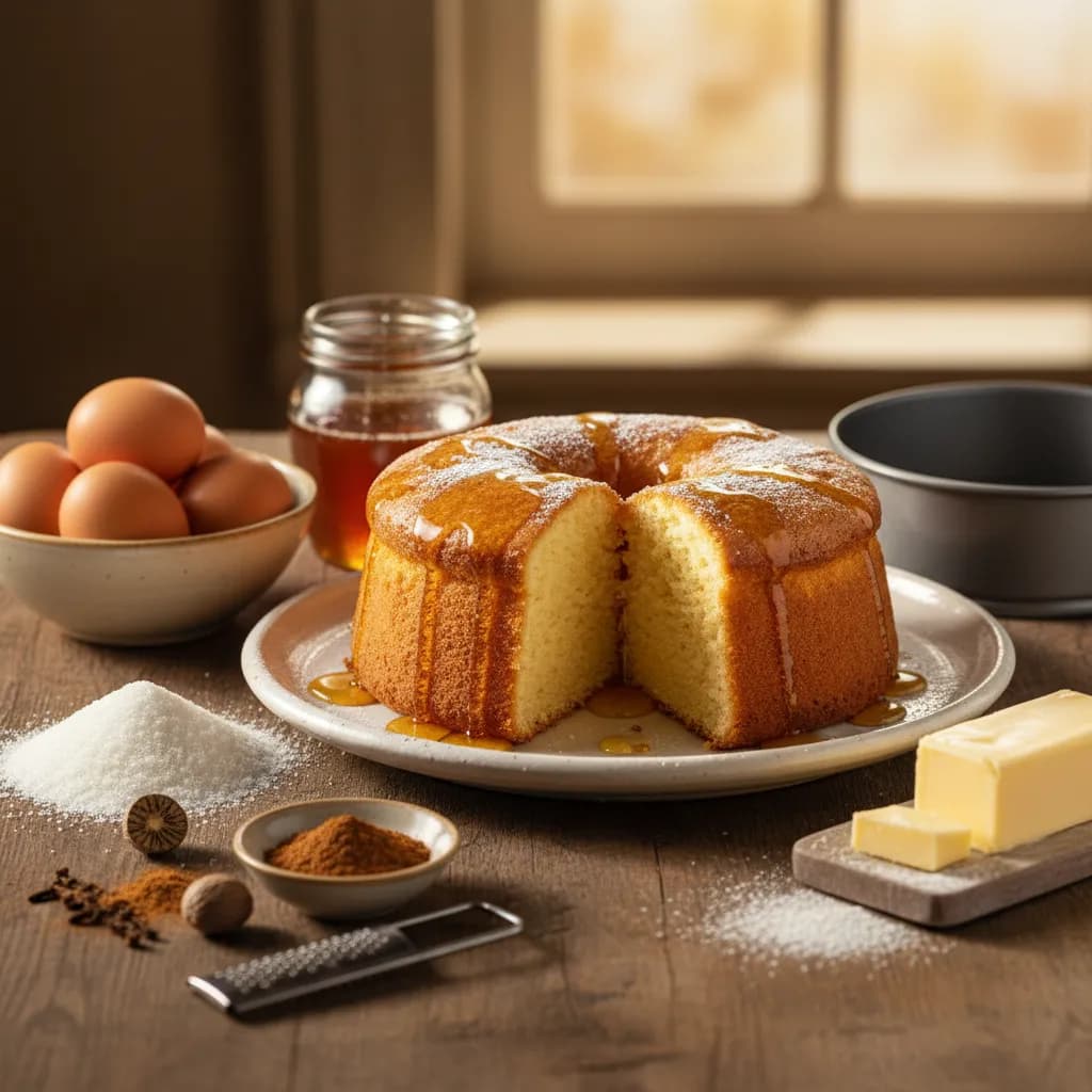 Pão de Ló de Mel da Tia Guida