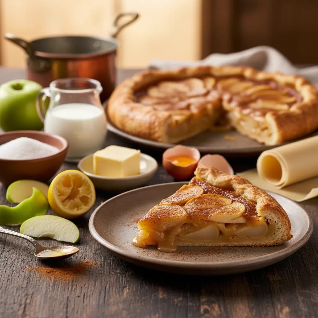 Tarte de Maçã Cremosa