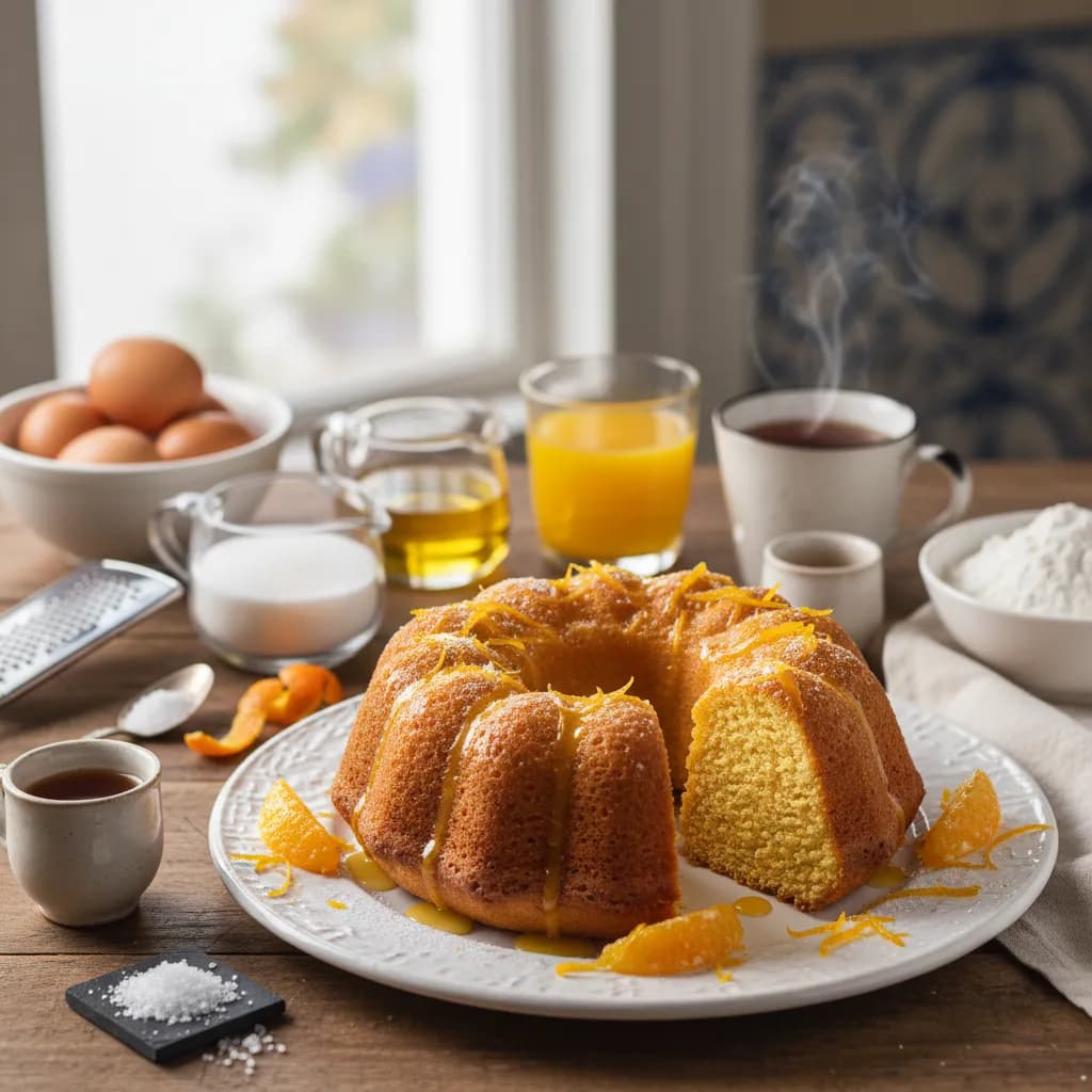 Bolo Rico de Laranja