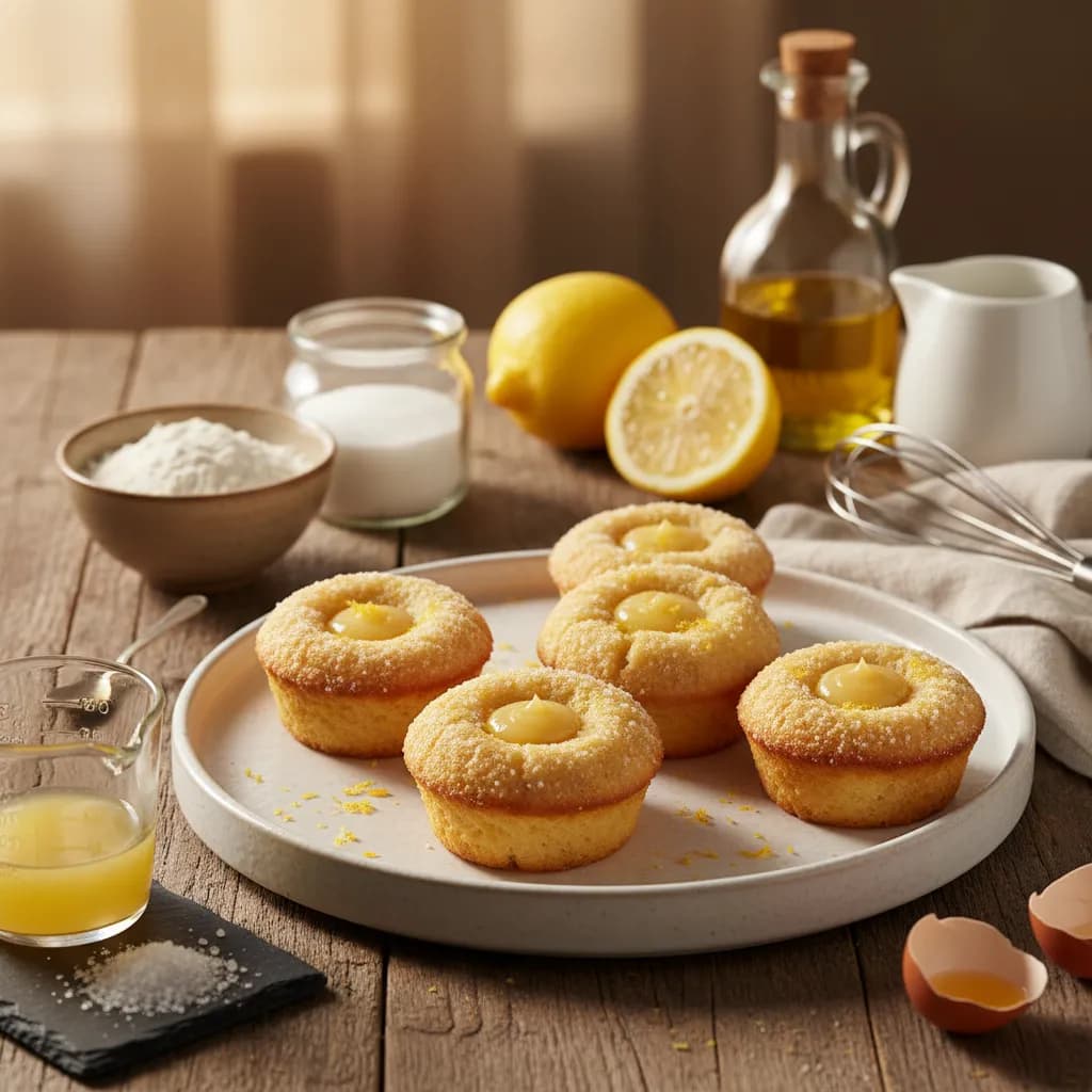 Mini Queques Delícia de Limão