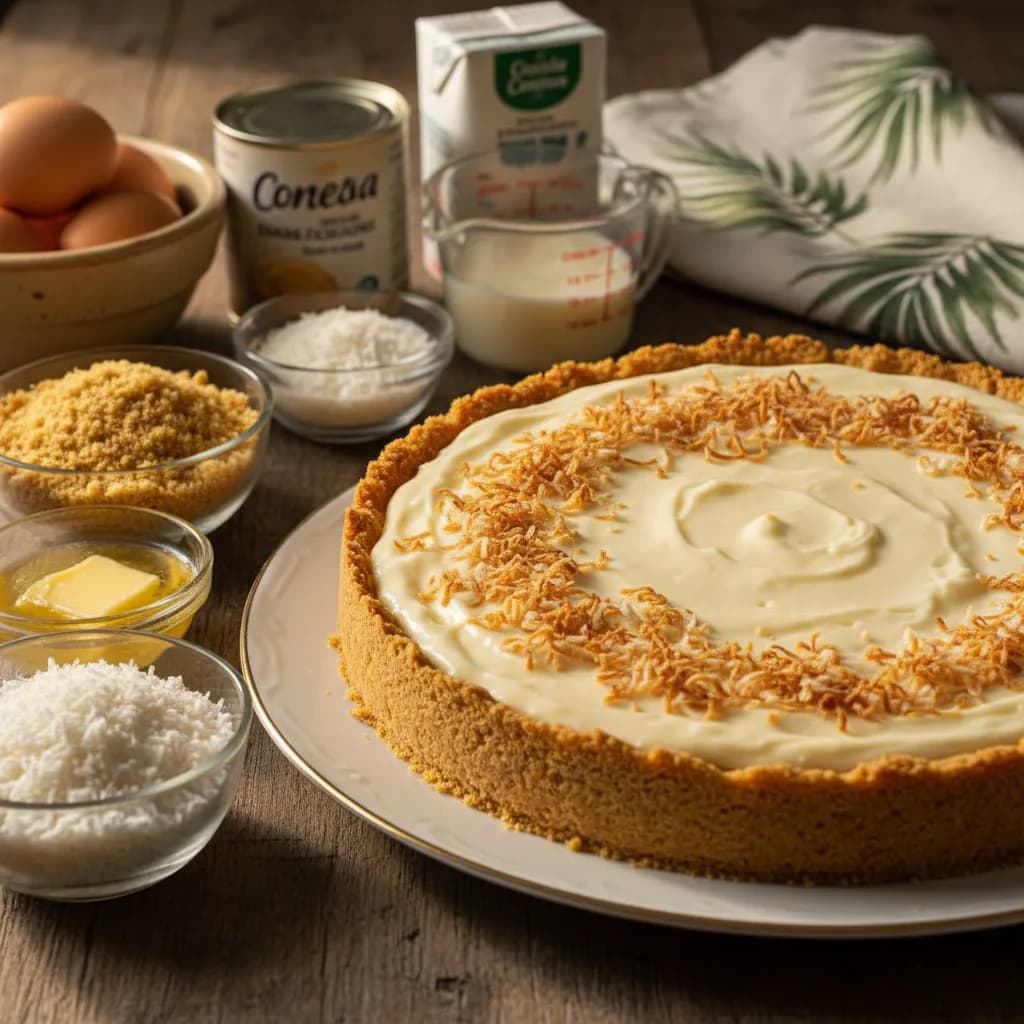 Tarte de Coco Cremosa