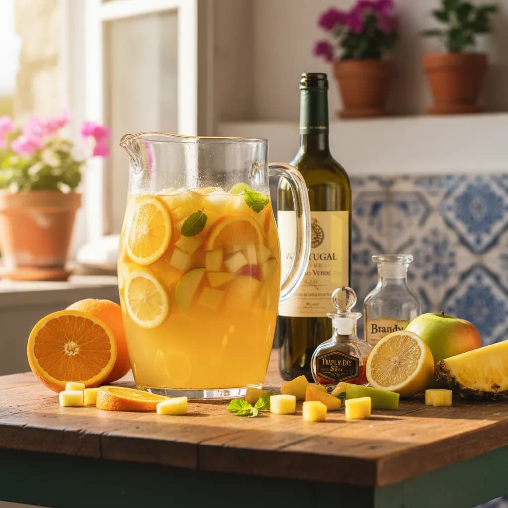 Sangria de Vinho Branco Algarvia