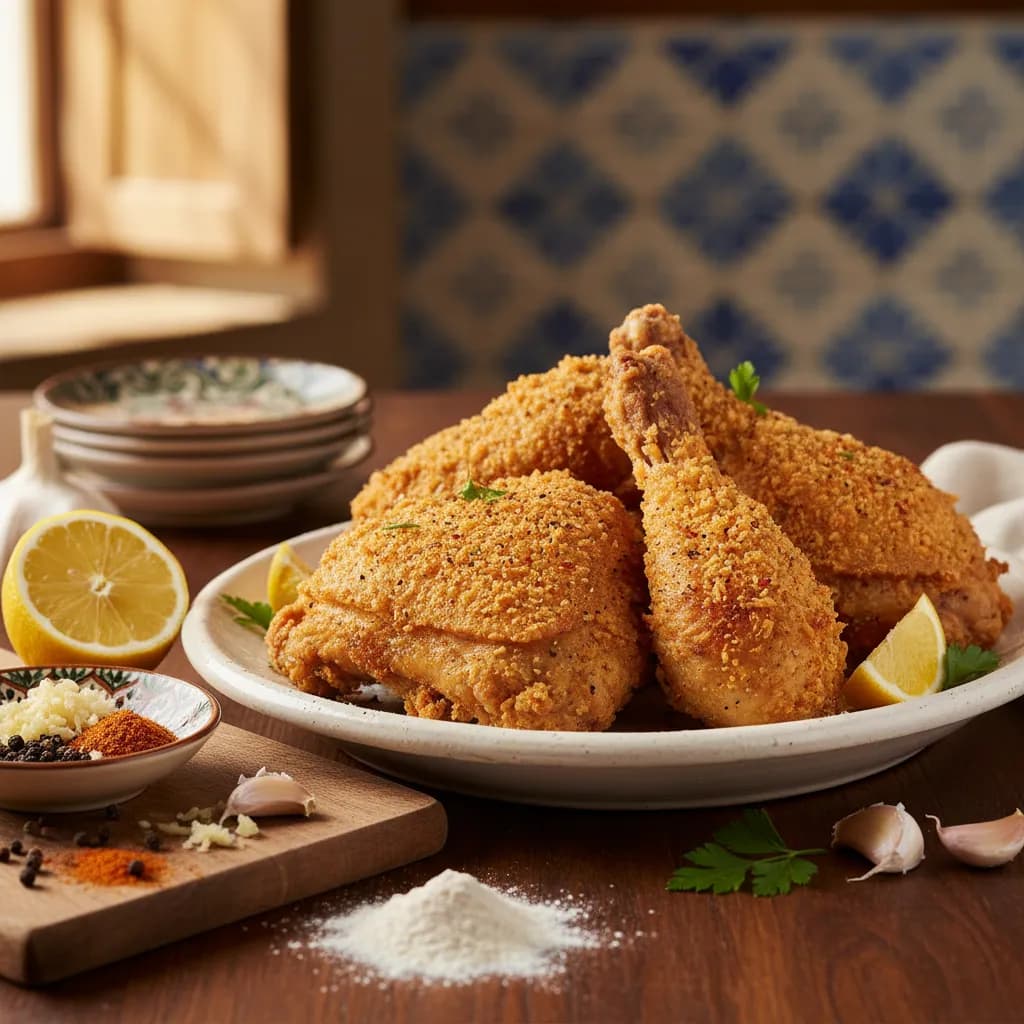 Frango Frito à Portuguesa