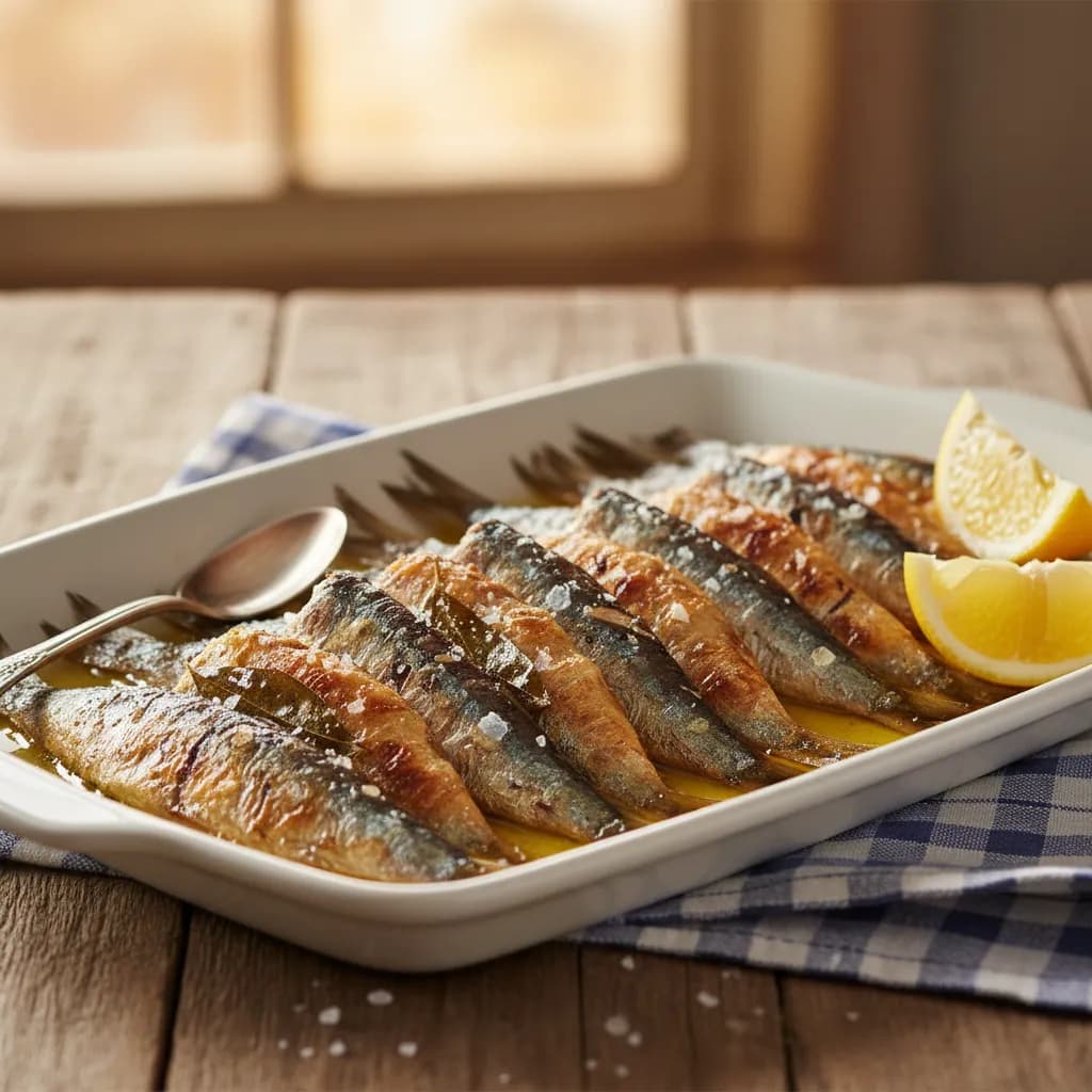 Sardinhas Assadas No Forno