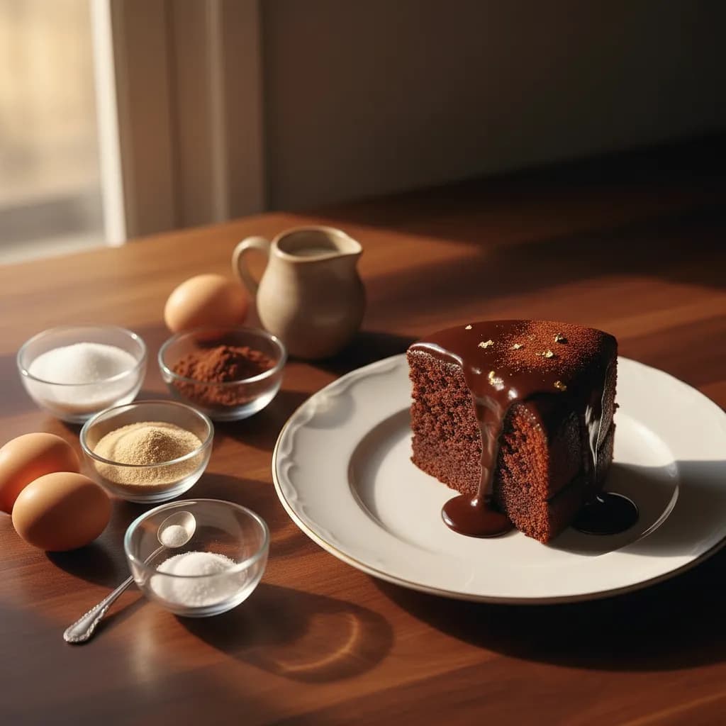 Bolo de Chocolate Delicioso