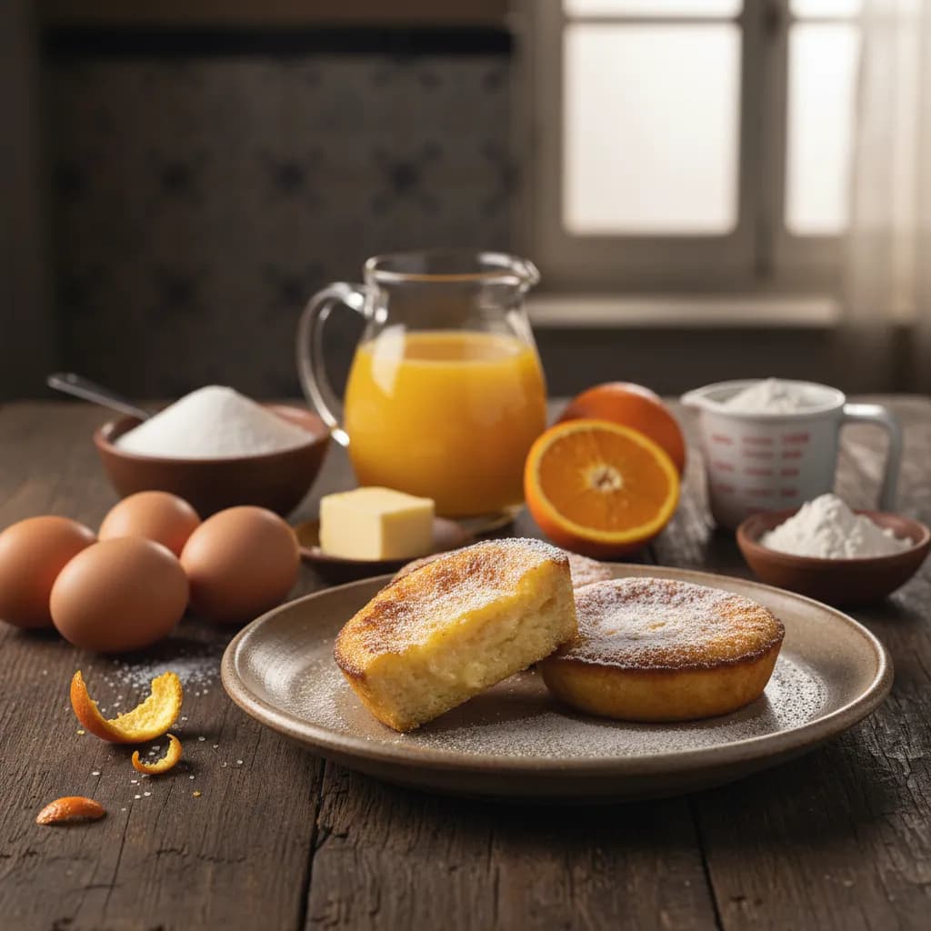 Queijadas de Laranja Tradicionais