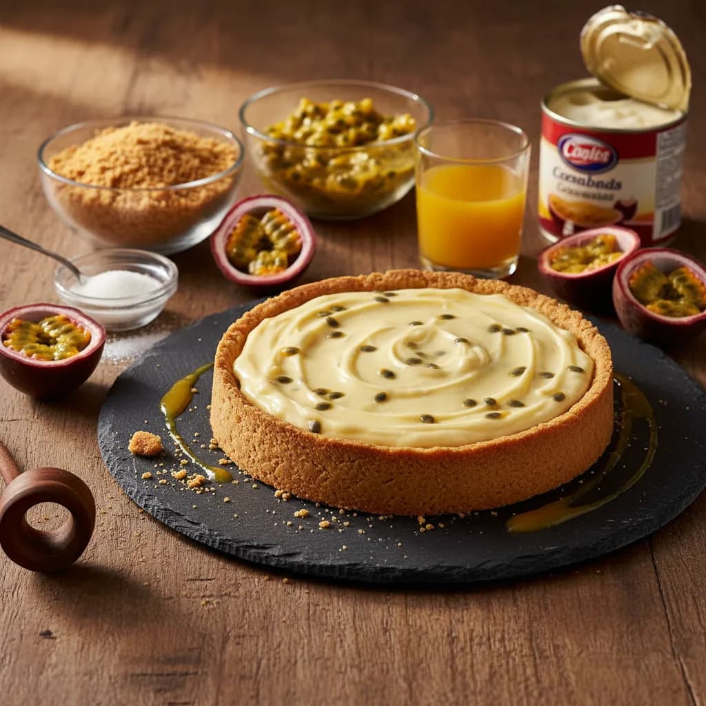 Tarte Bombom de Maracujá