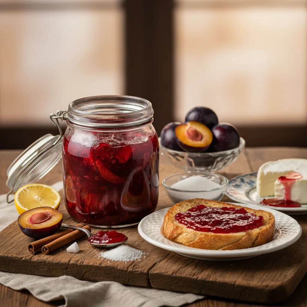 Geleia de Ameixa Caseira