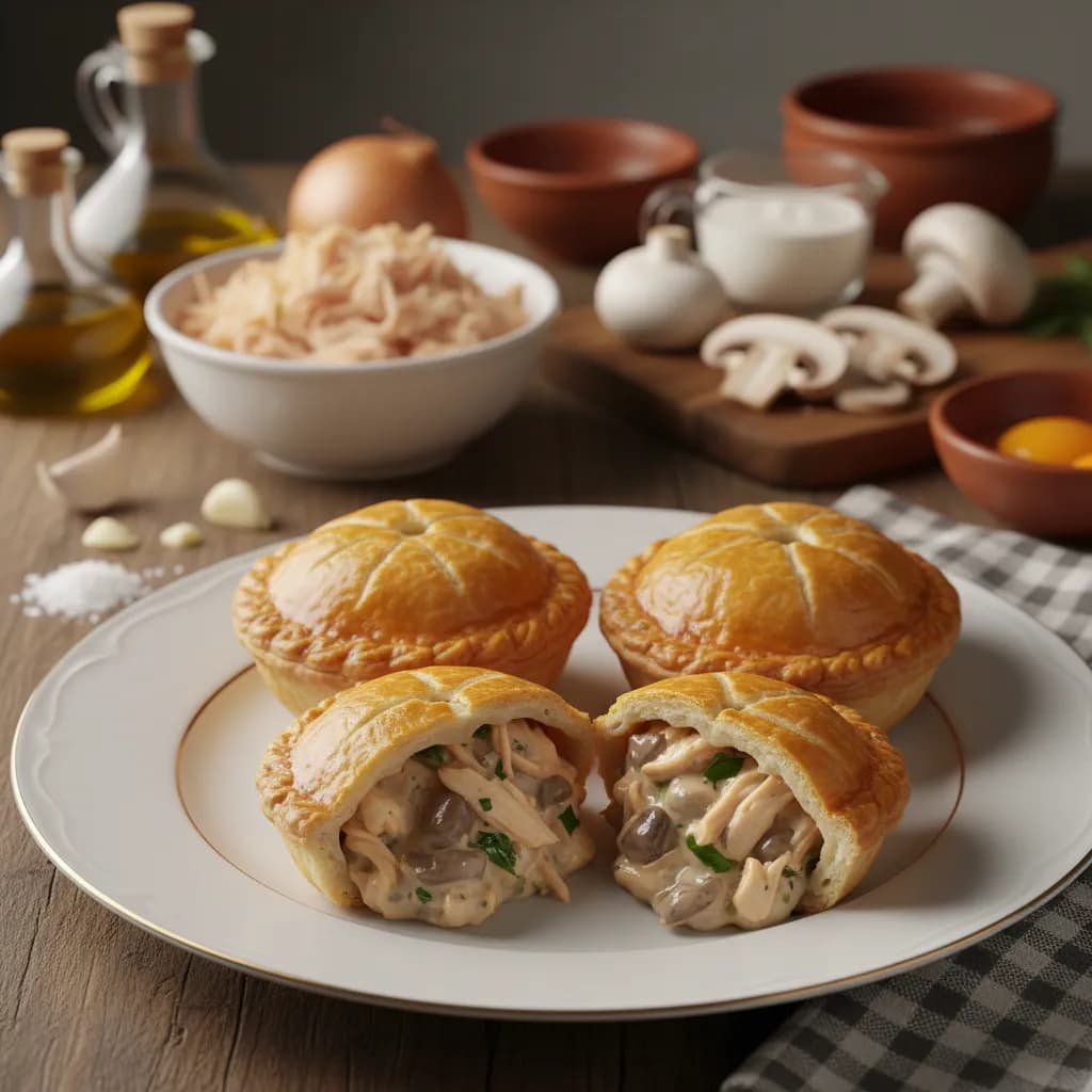 Empadas de Frango Tradicionais