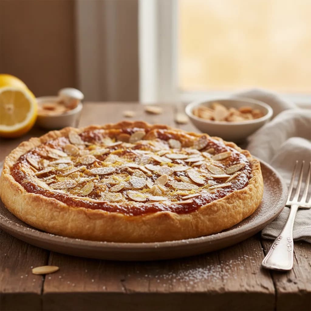 Tarte de Marmelada com Amêndoa