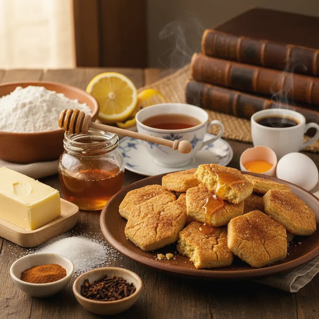 Biscoitos de Mel Tradicionais