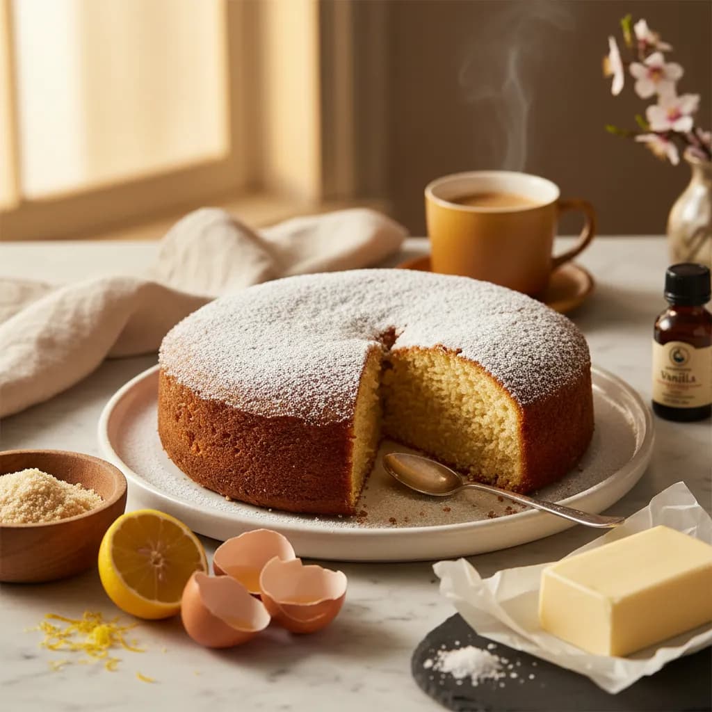 Bolo de Amêndoa Tradicional