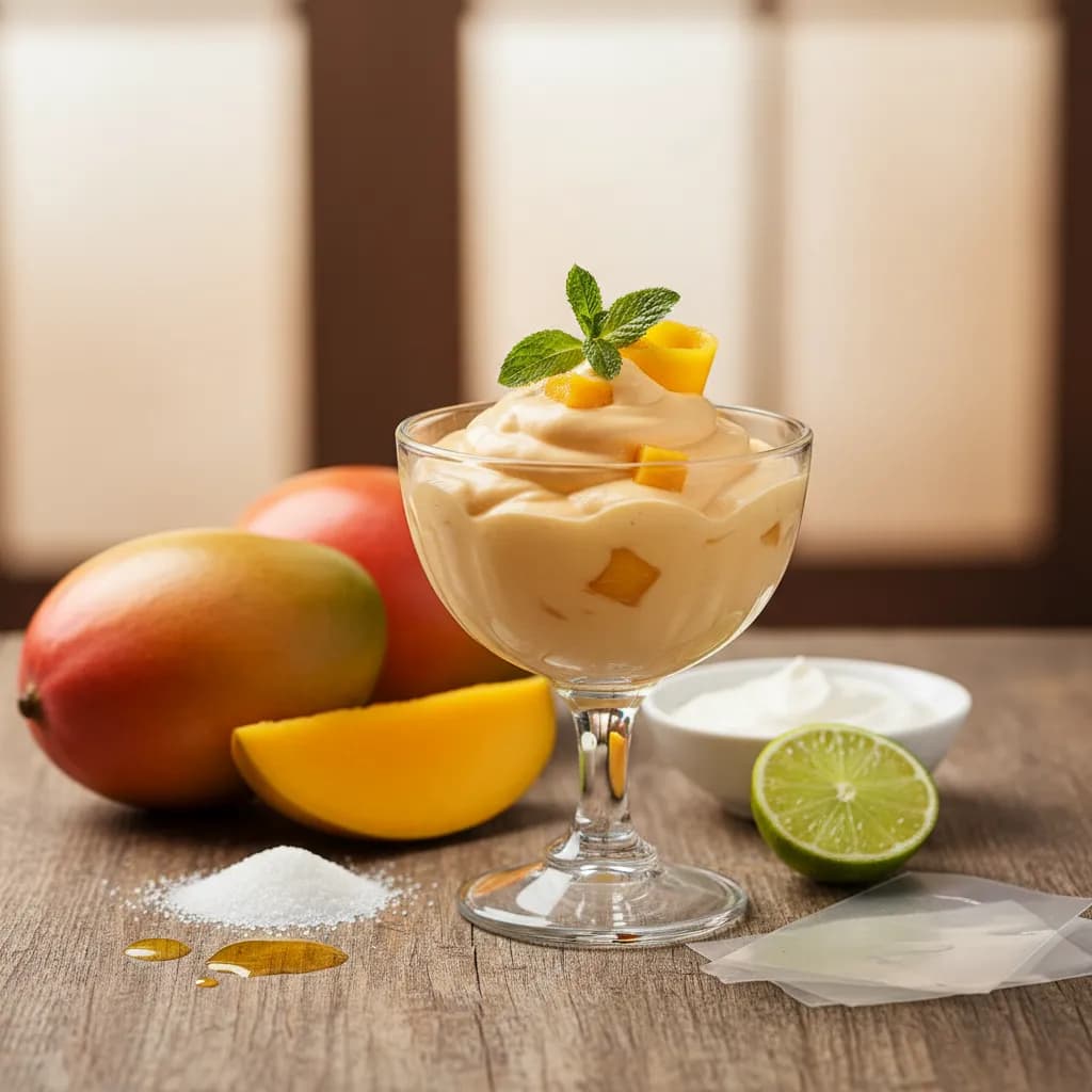 Mousse de Manga Cremosa