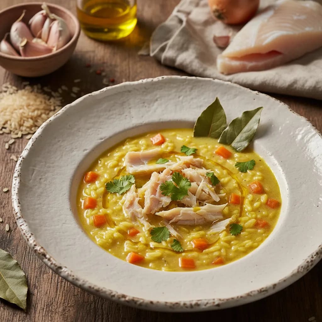 Canja de Bacalhau Cremosa