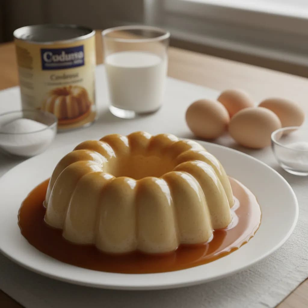 Pudim Delicioso de Leite Condensado