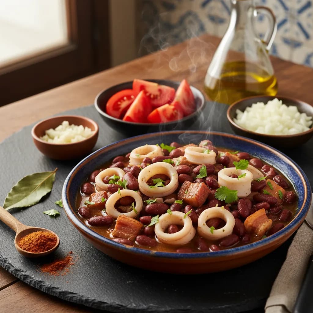 Feijoada de Chocos à Moda do Chef