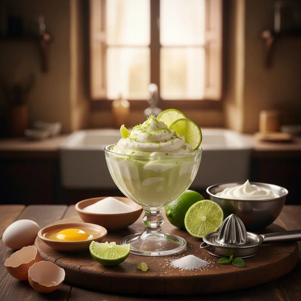 Mousse de Lima Cremosa