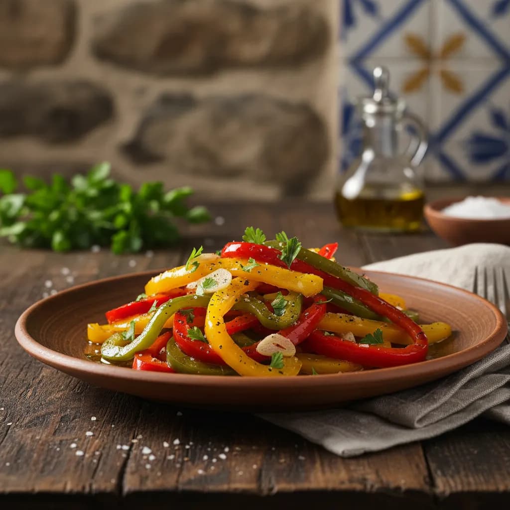 Salada de Pimentos Salteados