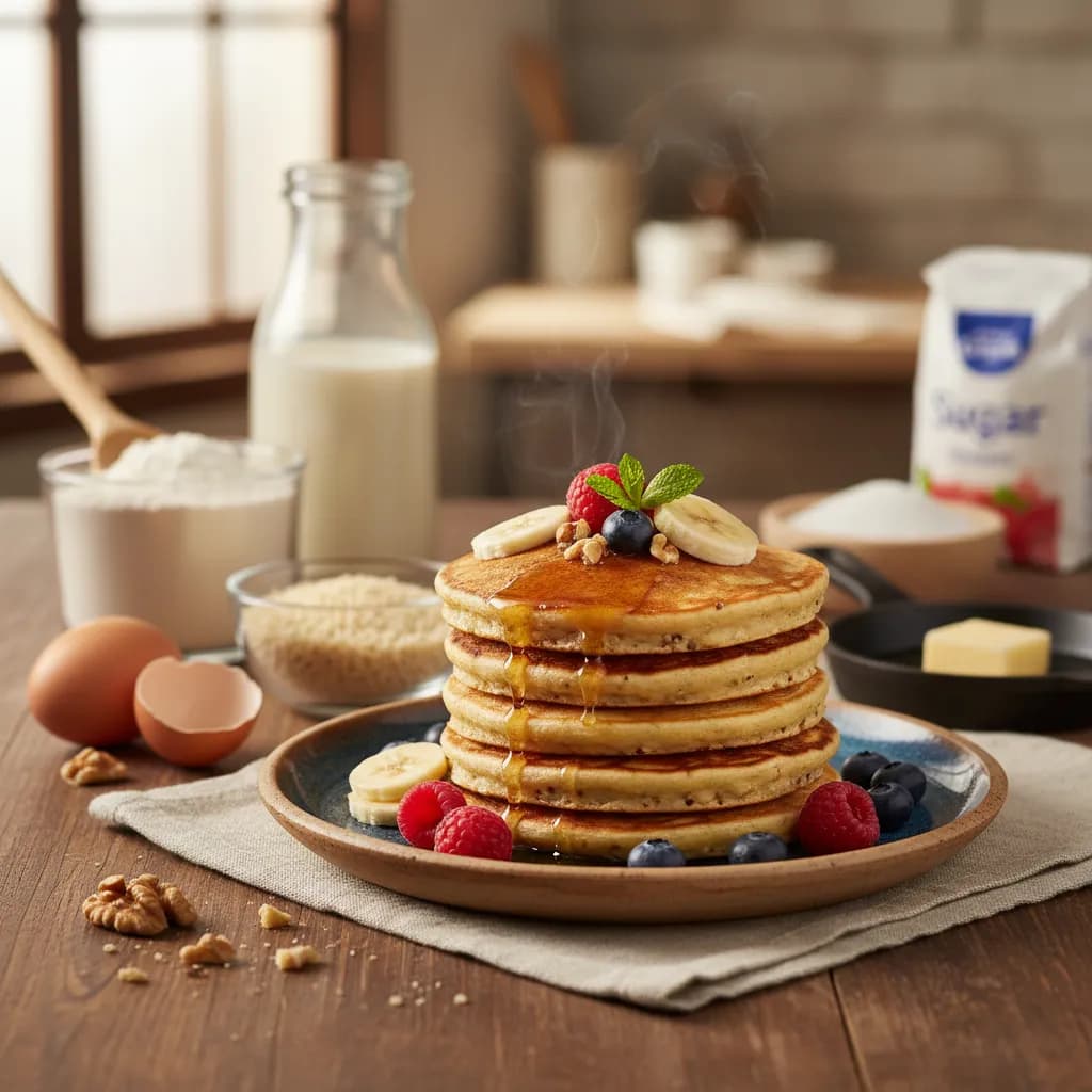 Panquecas Saudáveis de Quinoa